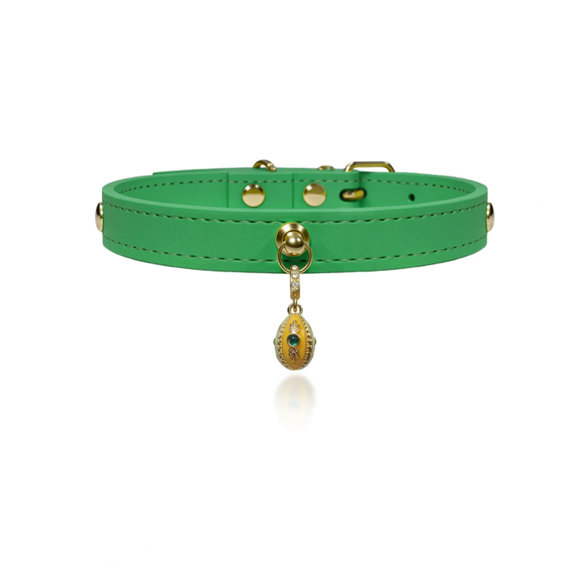 Forest Green Crystal Jewelry Collar