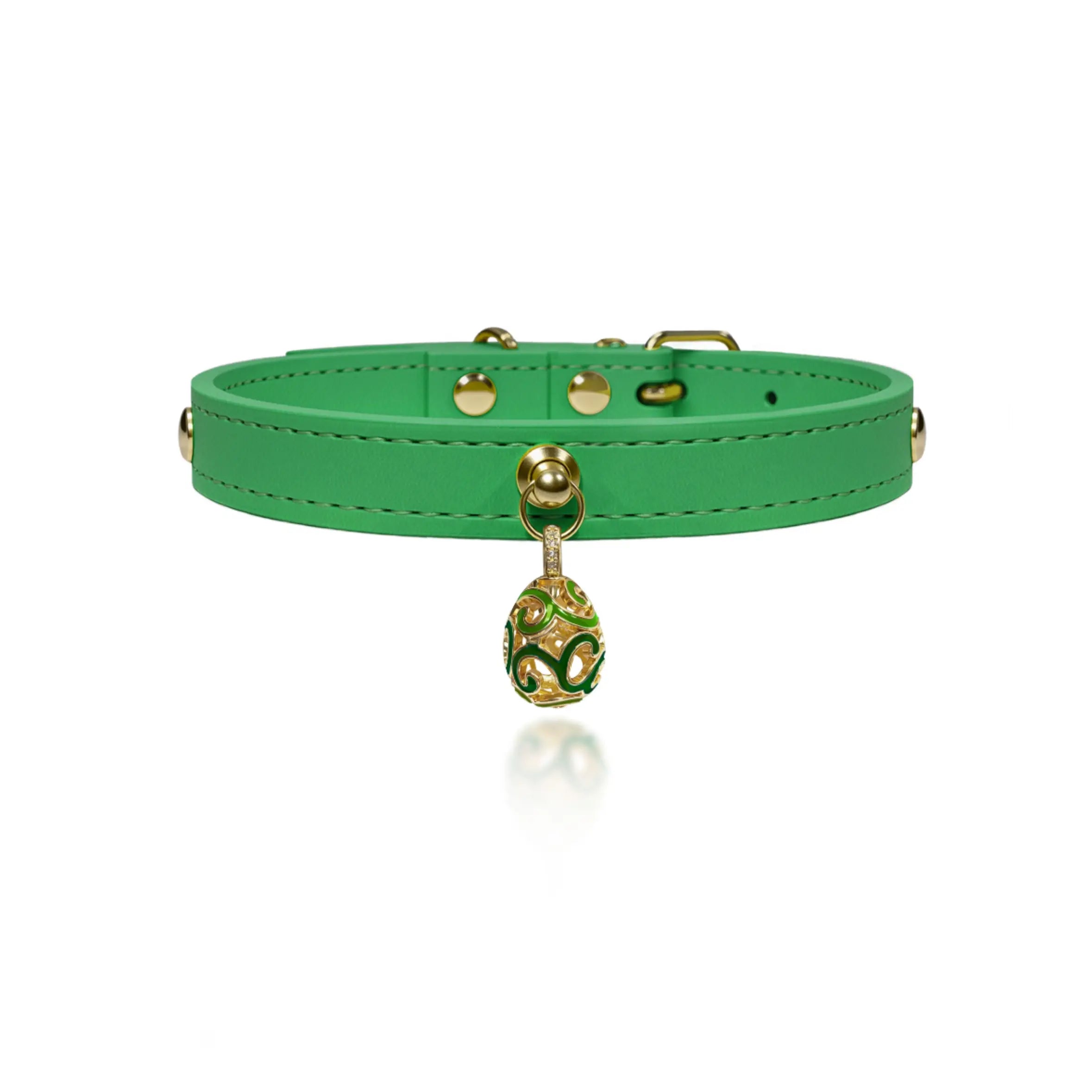 Forest Green Crystal Jewelry Collar