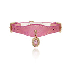 Sakura Pink Crystal Jewelry Collar