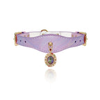 Dreamy Amethyst Jewelry Pet Collar
