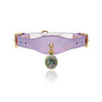 Dreamy Amethyst Jewelry Pet Collar