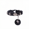 Black Sky & White Star Pet Collar