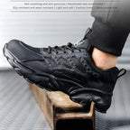 Men's Steel Toe Slip-Resistant Safety Shoes