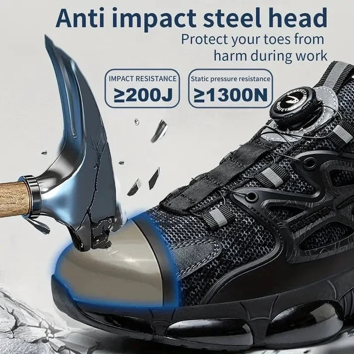 Men's Steel Toe Safety Work Shoes