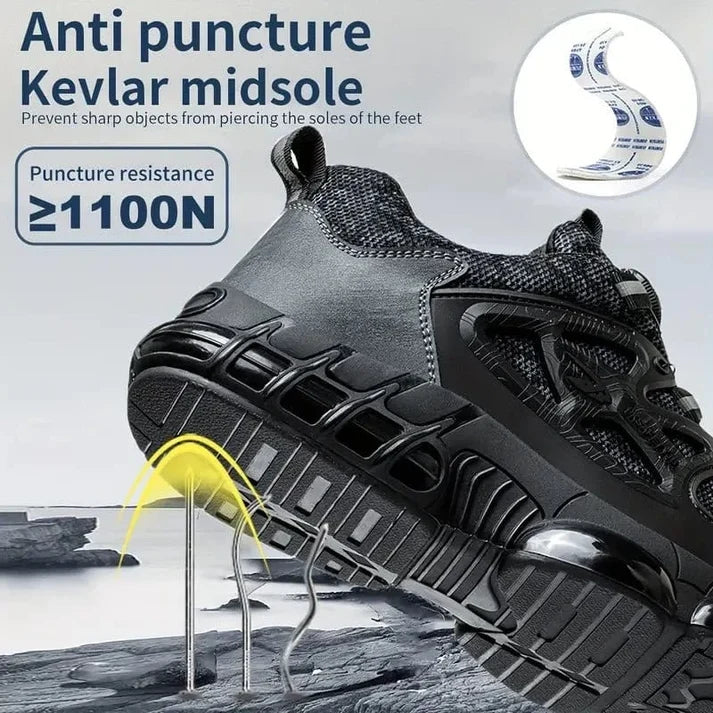 Men's Steel Toe Safety Work Shoes