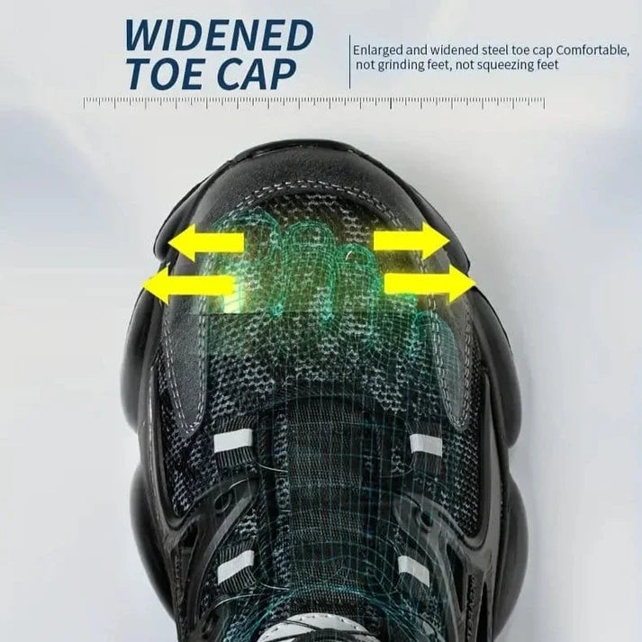 Men's Steel Toe Safety Work Shoes