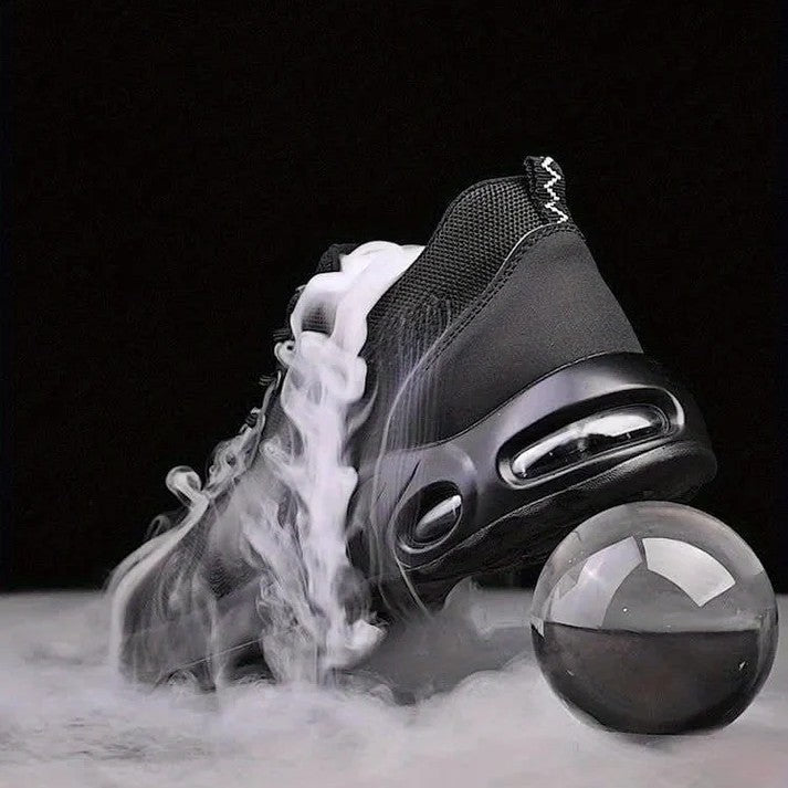Men's Black Safety Work Shoes | Lightweight