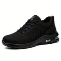Men's Black Safety Work Shoes | Lightweight
