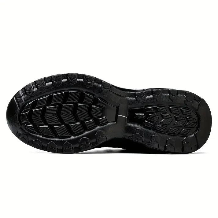 Men's Black Safety Work Shoes | Lightweight